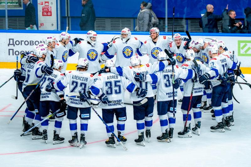 ХК «Рязань-ВДВ» в четвертьфинале плей-офф сыграет с «Нефтяником»